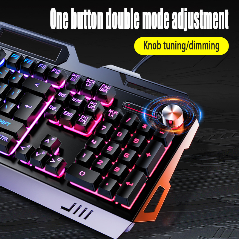 V2g5 Gaming Mechanical Handle  - Gaming Keyboard Mouse And Headset Combo 评论和价格
