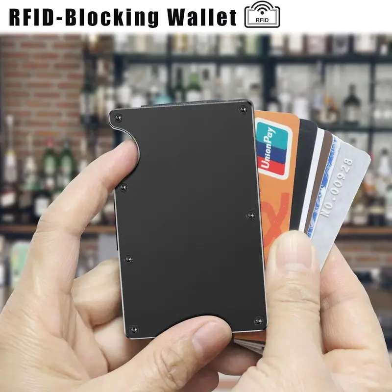 New Slim Fashion RFID Protecti - Aluminum Case 65 评论和价格